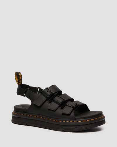 Sandalias Con Tiras Dr Martens Soloman Cuero Para Hombre DR3060H